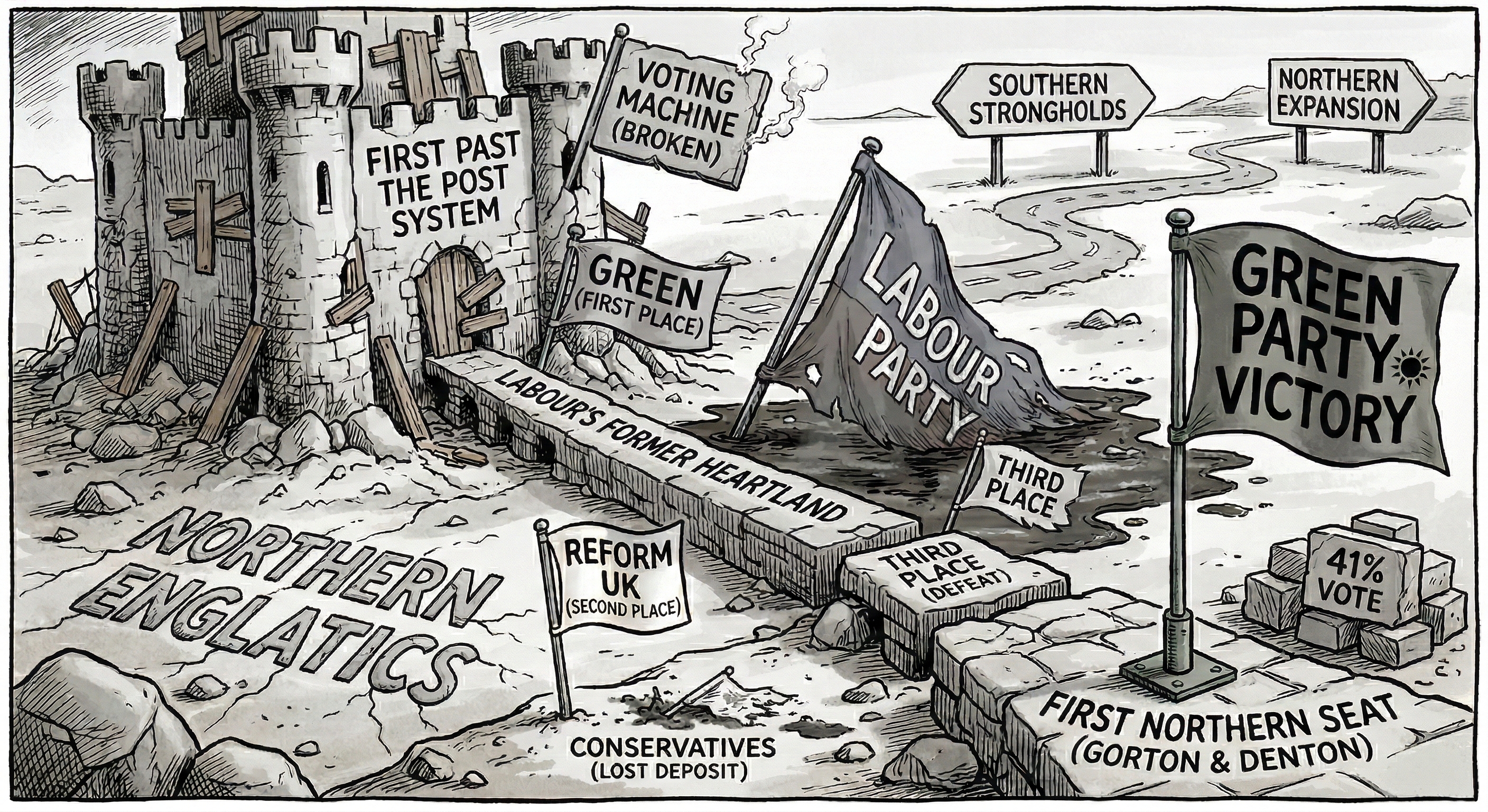 Green Party Wins Gorton and Denton By-Election in Historic Labour Setback